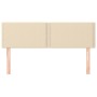 Headboards 2 units cream-colored fabric 72x5x78/88 cm by vidaXL, Headboards and footboards - Ref: Foro24-345929, Price: 35,26...