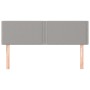 Kopfteile 2 Einheiten hellgrauer Stoff 72x5x78/88 cm von vidaXL, Kopf- und Fußteile - Ref: Foro24-345924, Preis: 34,11 €, Rab...