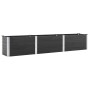 Arriate de WPC gris 300x50x54 cm