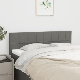 Kopfteile 2 Einheiten dunkelgrauer Stoff 72x5x78/88 cm von vidaXL, Kopf- und Fußteile - Ref: Foro24-346047, Preis: 63,82 €, R...