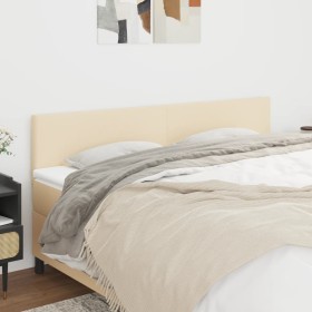 Headboards 2 units of cream-colored fabric 80x5x78/88 cm by vidaXL, Headboards and footboards - Ref: Foro24-345809, Price: 66...
