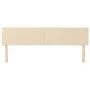 Headboards 2 units of cream-colored fabric 80x5x78/88 cm by vidaXL, Headboards and footboards - Ref: Foro24-345809, Price: 64...