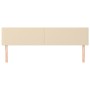 Kopfteile 2 Einheiten aus cremefarbenem Stoff 80x5x78/88 cm von vidaXL, Kopf- und Fußteile - Ref: Foro24-345809, Preis: 66,86...