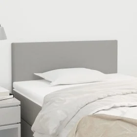 Kopfteil aus hellgrauem Stoff, 100 x 5 x 78/88 cm von vidaXL, Kopf- und Fußteile - Ref: Foro24-345764, Preis: 32,62 €, Rabatt: %