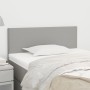 Kopfteil aus hellgrauem Stoff, 100 x 5 x 78/88 cm von vidaXL, Kopf- und Fußteile - Ref: Foro24-345764, Preis: 32,62 €, Rabatt: %