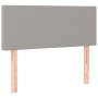 Kopfteil aus hellgrauem Stoff, 100 x 5 x 78/88 cm von vidaXL, Kopf- und Fußteile - Ref: Foro24-345764, Preis: 32,62 €, Rabatt: %