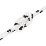 White polyester braided boat rope 10 mmx25 m by vidaXL, Ropes and metal cords - Ref: Foro24-152771, Price: 17,02 €, Discount: %