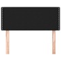 Kopfteil aus schwarzem Stoff, 80x5x78/88 cm von vidaXL, Kopf- und Fußteile - Ref: Foro24-345866, Preis: 22,95 €, Rabatt: %