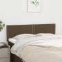 Headboards 2 units dark brown fabric 72x5x78/88 cm by vidaXL, Headboards and footboards - Ref: Foro24-345927, Price: 35,42 €,...