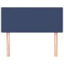 Blue fabric headboard 100x5x78/88 cm by vidaXL, Headboards and footboards - Ref: Foro24-345770, Price: 39,59 €, Discount: %