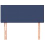 Kopfteil aus blauem Stoff, 100 x 5 x 78/88 cm von vidaXL, Kopf- und Fußteile - Ref: Foro24-345770, Preis: 40,18 €, Rabatt: %