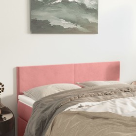 Kopfteile 2 Einheiten rosa Samt 72x5x78/88 cm von vidaXL, Kopf- und Fußteile - Ref: Foro24-345803, Preis: 62,92 €, Rabatt: %