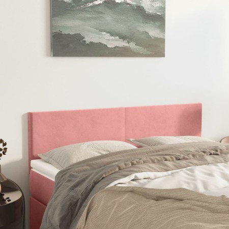 Kopfteile 2 Einheiten rosa Samt 72x5x78/88 cm von vidaXL, Kopf- und Fußteile - Ref: Foro24-345803, Preis: 62,92 €, Rabatt: %