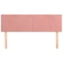 Cabeceros 2 unidades terciopelo rosa 72x5x78/88 cm de vidaXL, Cabeceros y pies de cama - Ref: Foro24-345803, Precio: 61,11 €,...