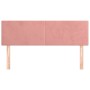Kopfteile 2 Einheiten rosa Samt 72x5x78/88 cm von vidaXL, Kopf- und Fußteile - Ref: Foro24-345803, Preis: 62,92 €, Rabatt: %