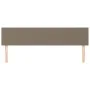 Cabeceros 2 unidades tela gris taupe 80x5x78/88 cm de vidaXL, Cabeceros y pies de cama - Ref: Foro24-345808, Precio: 69,67 €,...