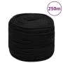 Black polyester work rope 8 mm 250 m by vidaXL, Ropes and metal cords - Ref: Foro24-152820, Price: 76,33 €, Discount: %