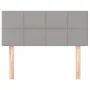 Cabecero de tela gris claro 100x5x78/88 cm de vidaXL, Cabeceros y pies de cama - Ref: Foro24-346032, Precio: 40,31 €, Descuen...