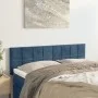 Cabeceros 2 unidades terciopelo azul oscuro 72x5x78/88 cm de vidaXL, Cabeceros y pies de cama - Ref: Foro24-346058, Precio: 5...