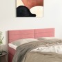 Headboards 2 units pink velvet 72x5x78/88 cm by vidaXL, Headboards and footboards - Ref: Foro24-346157, Price: 53,70 €, Disco...