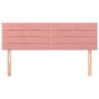 Kopfteile 2 Einheiten rosa Samt 72x5x78/88 cm von vidaXL, Kopf- und Fußteile - Ref: Foro24-346157, Preis: 53,70 €, Rabatt: %