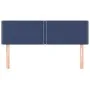 Cabeceros 2 unidades tela azul 72x5x78/88 cm de vidaXL, Cabeceros y pies de cama - Ref: Foro24-345930, Precio: 34,93 €, Descu...