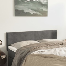 Headboards 2 units dark gray velvet 72x5x78/88 cm by vidaXL, Headboards and footboards - Ref: Foro24-345799, Price: 59,45 €, ...
