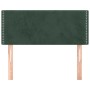 Kopfteil aus dunkelgrünem Samt, 80 x 5 x 78/88 cm von vidaXL, Kopf- und Fußteile - Ref: Foro24-345881, Preis: 22,65 €, Rabatt: %