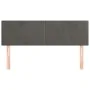Kopfteile 2 Einheiten dunkelgrauer Samt 72x5x78/88 cm von vidaXL, Kopf- und Fußteile - Ref: Foro24-345799, Preis: 58,39 €, Ra...