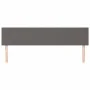 Headboards 2 units of gray synthetic leather 80x5x78/88 cm by vidaXL, Headboards and footboards - Ref: Foro24-345816, Price: ...