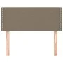 Cabecero de tela gris taupe 100x5x78/88 cm de vidaXL, Cabeceros y pies de cama - Ref: Foro24-345908, Precio: 24,43 €, Descuen...