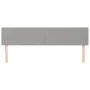 Cabeceros 2 unidades de tela gris claro 90x5x78/88 cm de vidaXL, Cabeceros y pies de cama - Ref: Foro24-345824, Precio: 57,50...