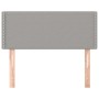 Kopfteil aus hellgrauem Stoff, 90 x 5 x 78/88 cm von vidaXL, Kopf- und Fußteile - Ref: Foro24-345884, Preis: 37,58 €, Rabatt: %
