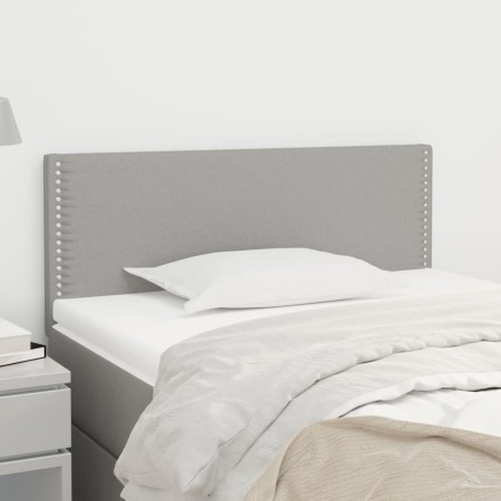 Kopfteil aus hellgrauem Stoff, 80 x 5 x 78/88 cm von vidaXL, Kopf- und Fußteile - Ref: Foro24-345864, Preis: 23,12 €, Rabatt: %
