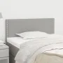 Light gray fabric headboard 80x5x78/88 cm by vidaXL, Headboards and footboards - Ref: Foro24-345864, Price: 23,05 €, Discount: %