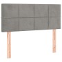 Hellgraues Samtkopfteil 80x5x78/88 cm von vidaXL, Kopf- und Fußteile - Ref: Foro24-346012, Preis: 34,11 €, Rabatt: %