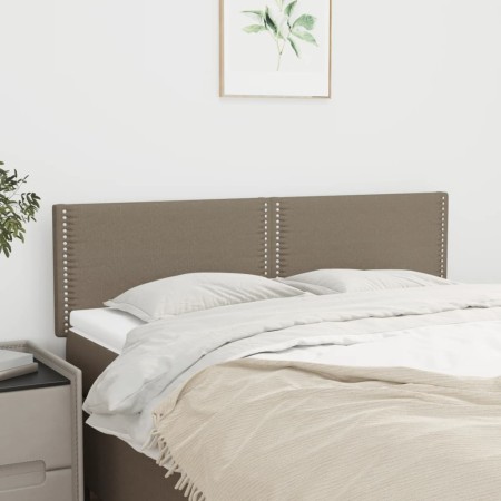 Kopfteile 2 Einheiten taupegrauer Stoff 72x5x78/88 cm von vidaXL, Kopf- und Fußteile - Ref: Foro24-345928, Preis: 35,26 €, Ra...