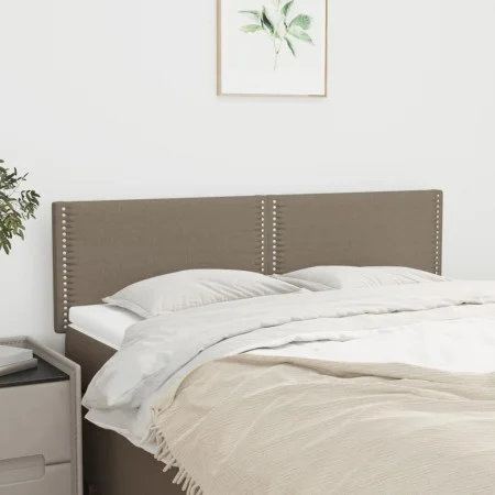 Kopfteile 2 Einheiten taupegrauer Stoff 72x5x78/88 cm von vidaXL, Kopf- und Fußteile - Ref: Foro24-345928, Preis: 34,93 €, Ra...