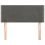 Cabecero de terciopelo gris oscuro 90x5x78/88 cm de vidaXL, Cabeceros y pies de cama - Ref: Foro24-345899, Precio: 29,83 €, D...