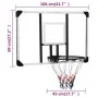 Transparent polycarbonate basketball backboard 106x69x3 cm by vidaXL, basketball backboards - Ref: Foro24-93668, Price: 118,1...