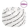 White polyester work rope 18 mm 100 m by vidaXL, Ropes and metal cords - Ref: Foro24-152788, Price: 100,62 €, Discount: %