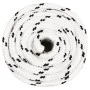 White polyester work rope 18 mm 100 m by vidaXL, Ropes and metal cords - Ref: Foro24-152788, Price: 100,62 €, Discount: %