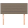 Kopfteil aus taupegrauem Stoff, 100 x 5 x 78/88 cm von vidaXL, Kopf- und Fußteile - Ref: Foro24-346134, Preis: 32,88 €, Rabat...