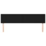 Cabeceros 2 unidades de tela negro 80x5x78/88 cm de vidaXL, Cabeceros y pies de cama - Ref: Foro24-345806, Precio: 56,04 €, D...