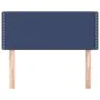 Cabecero de tela azul 100x5x78/88 cm de vidaXL, Cabeceros y pies de cama - Ref: Foro24-345910, Precio: 24,43 €, Descuento: %