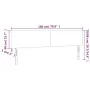 Headboards 2 units of cream-colored fabric 90x5x78/88 cm by vidaXL, Headboards and footboards - Ref: Foro24-345829, Price: 77...