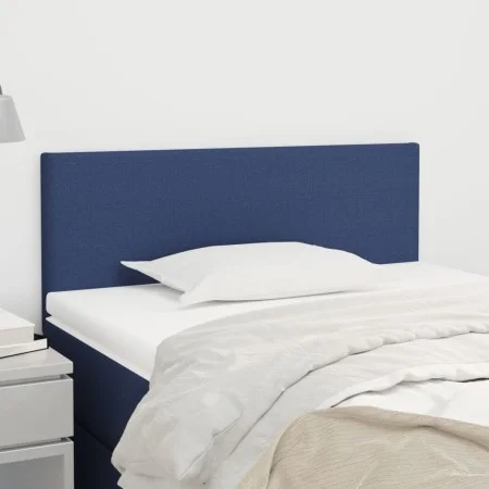 Kopfteil aus blauem Stoff, 90 x 5 x 78/88 cm von vidaXL, Kopf- und Fußteile - Ref: Foro24-345750, Preis: 42,22 €, Rabatt: %