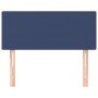 Kopfteil aus blauem Stoff, 90 x 5 x 78/88 cm von vidaXL, Kopf- und Fußteile - Ref: Foro24-345750, Preis: 43,25 €, Rabatt: %