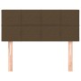 Kopfteil aus dunkelbraunem Stoff, 80 x 5 x 78/88 cm von vidaXL, Kopf- und Fußteile - Ref: Foro24-346007, Preis: 38,64 €, Raba...