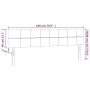 Kopfteile 2 Einheiten aus dunkelbraunem Stoff 90x5x78/88 cm von vidaXL, Kopf- und Fußteile - Ref: Foro24-346077, Preis: 61,01...